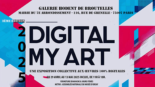 3ème édition Digital Is My Art.