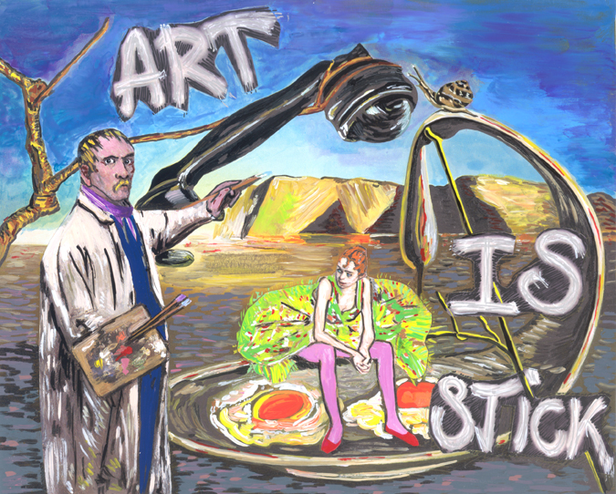 Art is stick