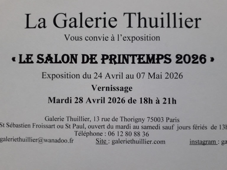 Galerie Thuillier